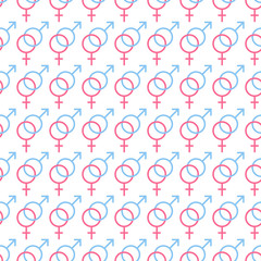 Sexual orientation web icons,symbol,sign in flat style. Gender