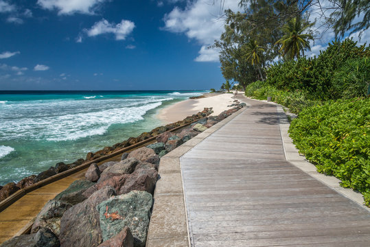 Barbados - Accra Beach boardwalk