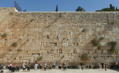 The Wailing wall - Jerusalem Israel