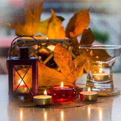Herbstliche Dekoration