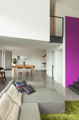 apartment furnished, living room view