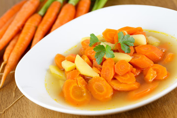 leckere Karottensuppe