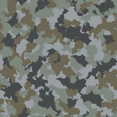 Seamless camouflage pattern