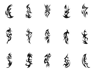 Tribal tattoo symbol design