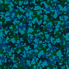 Seamless camouflage pattern