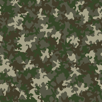 Seamless camouflage pattern