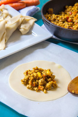 Indian samosas