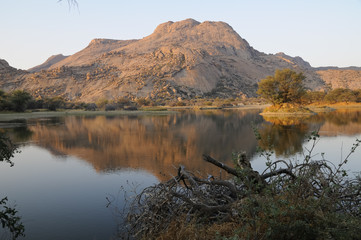 Stausee, Ameib, Erongo, Namibia, Afrika