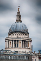 Fototapeta na wymiar Dome of St Pauls Cathedral , London