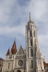 Fototapeta na wymiar Eglise Matthias à Budapest, Hongrie