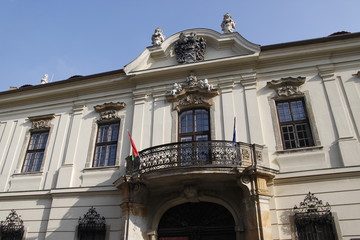 Palais Pr&eacute;sidentiel &agrave; Budapest, Hongrie