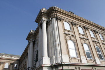 Fototapeta premium Palais de Budavár à Budapest, Hongrie