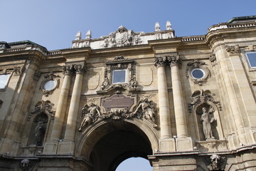 Fototapeta premium Palais de Budavár à Budapest, Hongrie