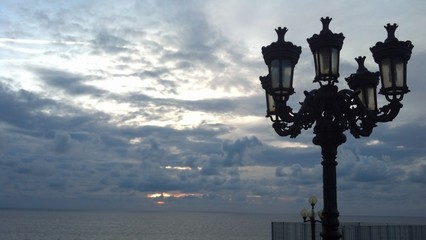 Obraz premium Illuminami dopo il tramonto