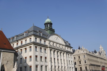 Fototapeta na wymiar Hôtel à Budapest, Hongrie