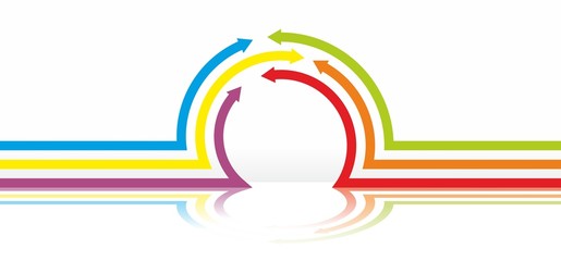 Obraz premium Rundpfeil1011e