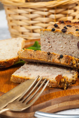 Traditional tasty pate.