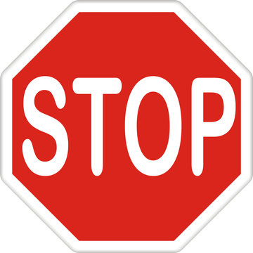 Verkehrszeichen, Stop