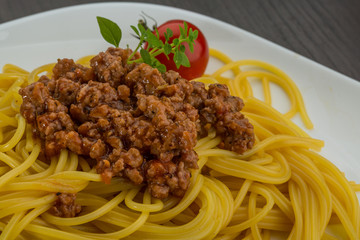 Spaghetti bolognese