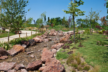 Japanese garden in Eskisehir