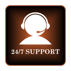 24-7 Support icon