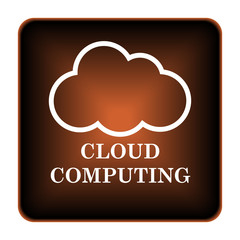Cloud computing icon