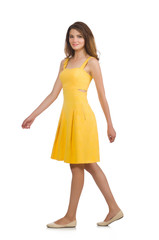 Young woman in fashion concept