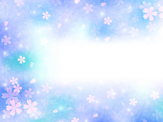 桜　花　背景