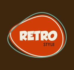 retro style design