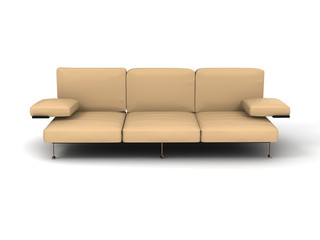 leather sofa
