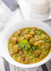 Curried Sausages