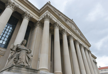 Archives of the United States Building in Washington DC