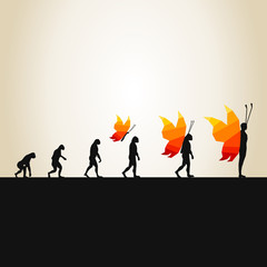 Evolution in the butterfly