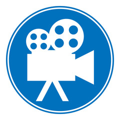 Video camera allowing sign