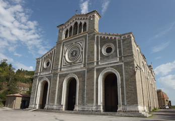 Fototapeta na wymiar Cortona Cathedral, Italy