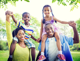 Family Bonding Happiness Togetherness Park