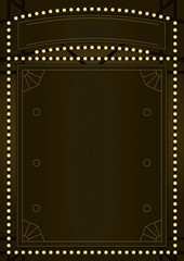 Prohibition Era Background and Frame Design