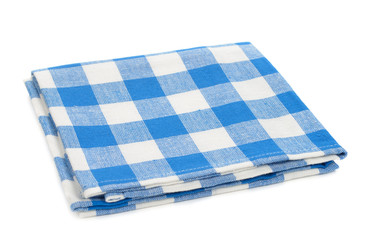 Blue napkin