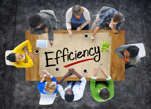 Group of People Discussing About Efficiency