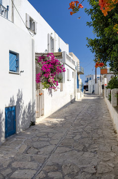 Street In Antiparos Island, Cyclades, Greece