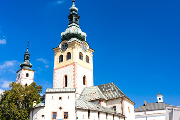 Fototapeta na wymiar Town Castle (Barbakan), Banska Bystrica, Slovakia