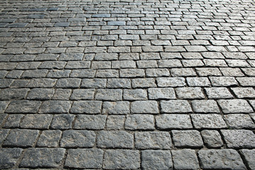stones paving the old texture background