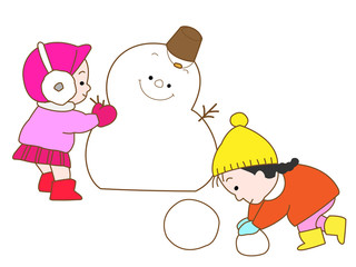 雪だるまを作ろう