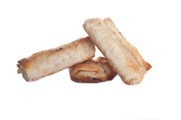 three rolls with jam