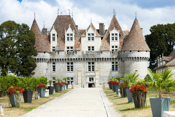Fototapeta na wymiar Monbazillac Castle, Aquitaine, France