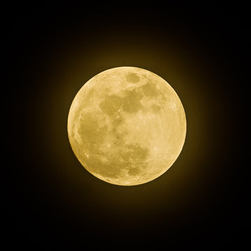 Full moon for background use