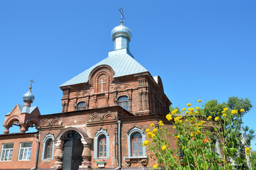Fototapeta na wymiar Никольская церковь в Твери