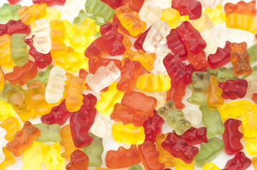 gummy bears background