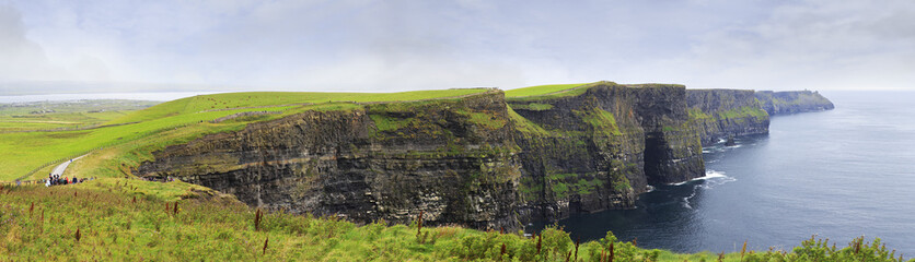 Panorama Cliffs of Moher.