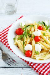 Pasta with cherry tomatoes